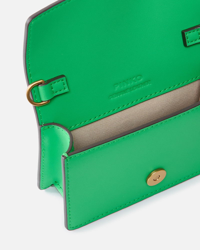 SMALL SHOULDER BAG LOVE BAG SIMPLY IN LEATHER 4