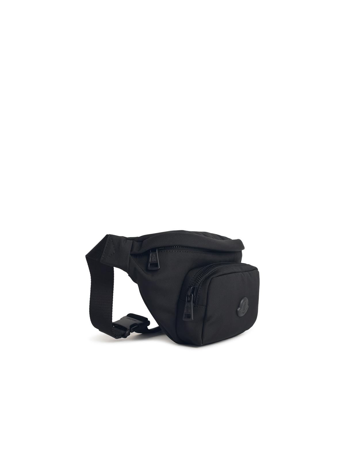 Moncler 'Durance' Black Nylon Fanny Pack Men - 2