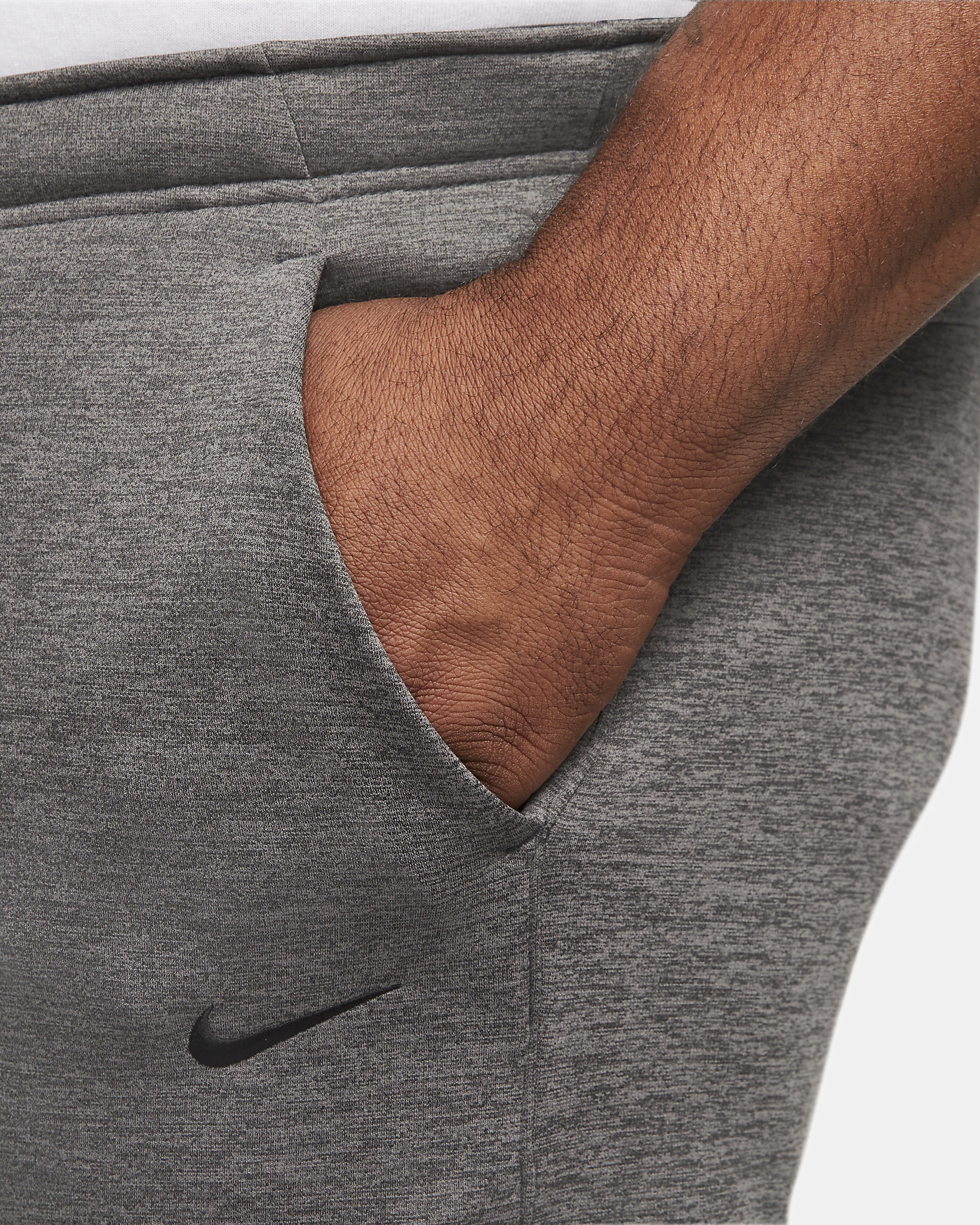 Nike Therma Men's Therma-FIT Open Hem Fitness Pants - 9