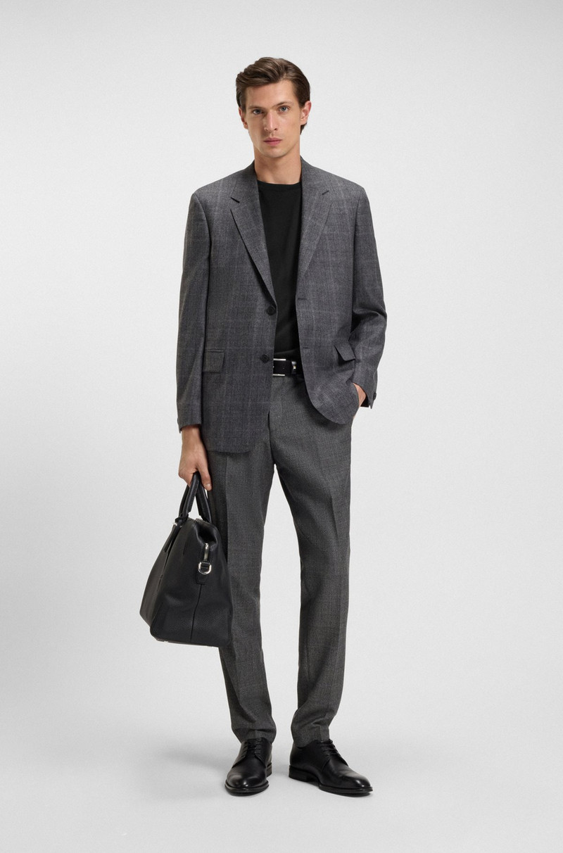 BOSS REGULAR-FIT T-SHIRT IN PIQUÉ FABRIC WITH COTTON outlook