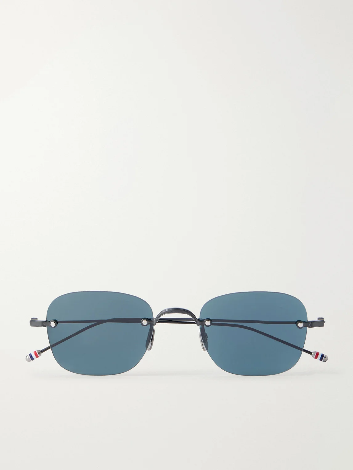 Square-Frame Titanium Sunglasses - 1