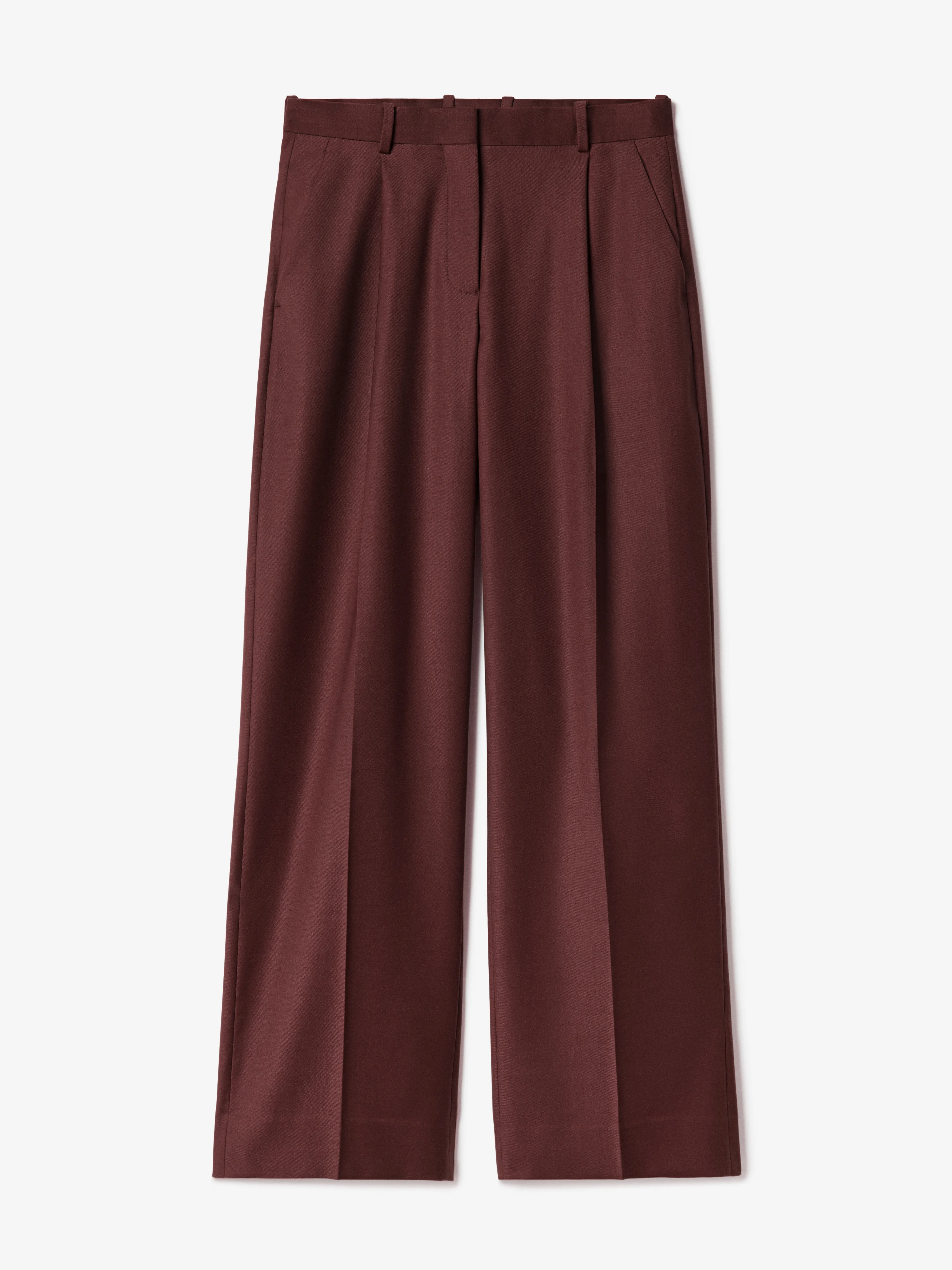 Relaxed wool trouser - 1