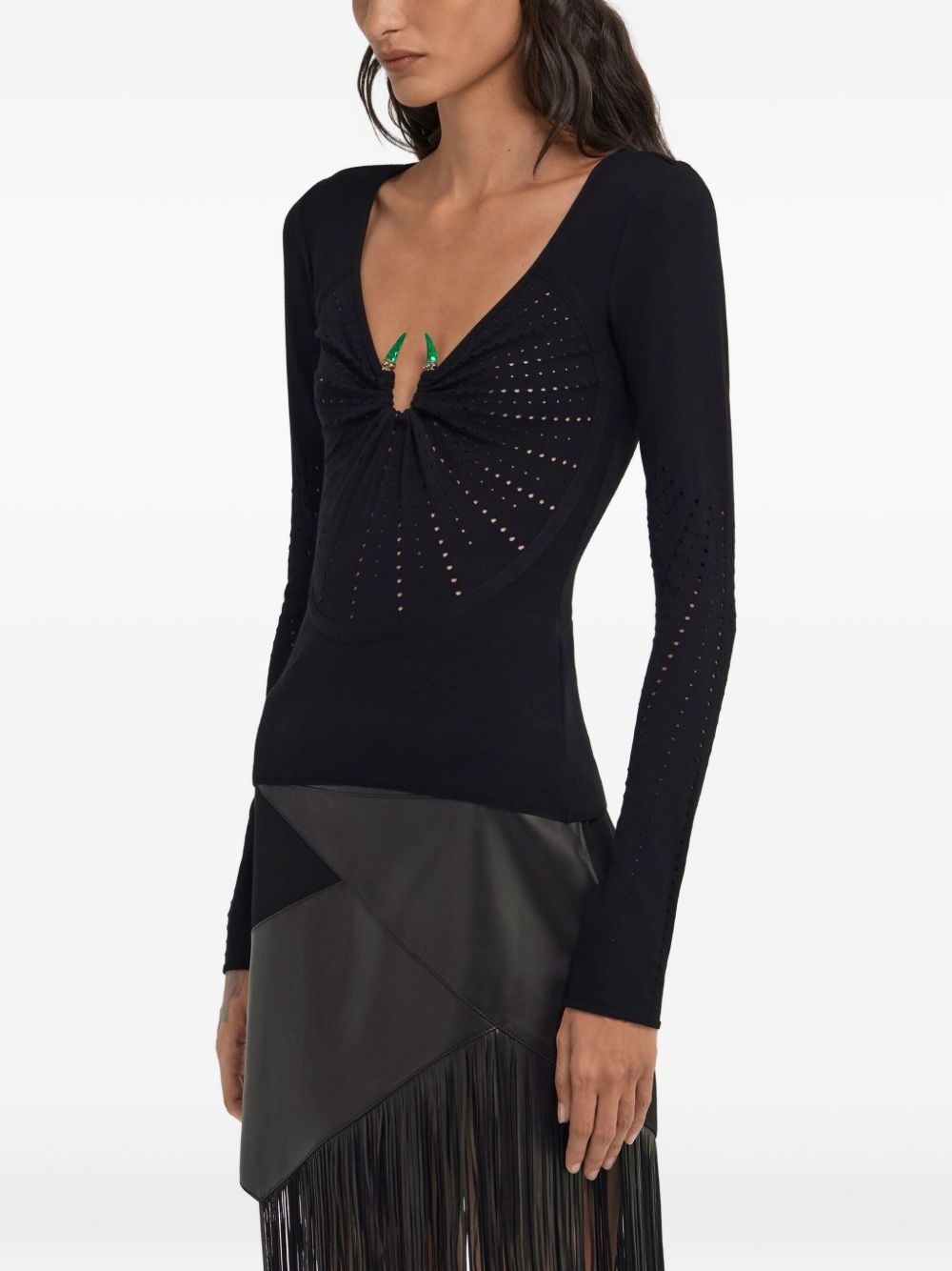 Fang-plaque jumper - 4