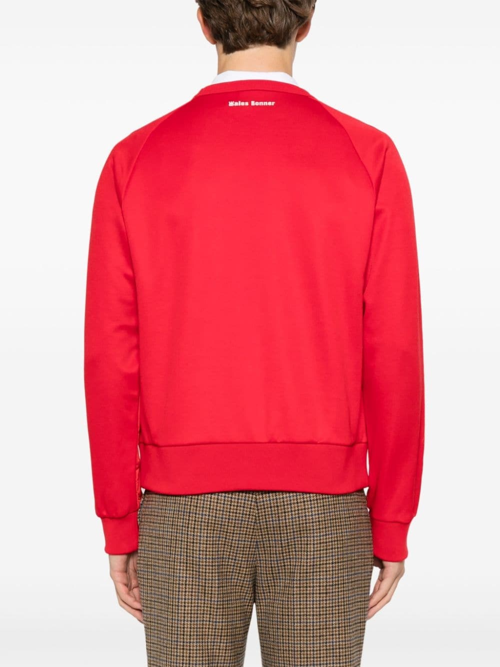 x Wales Bonner trefoil logo sweatshirt - 4