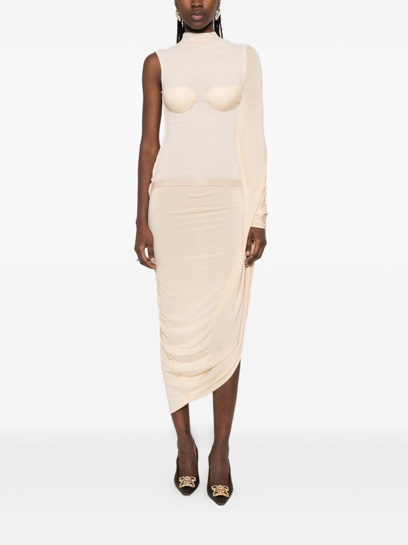 Jean Paul Gaultier panelled midi dress outlook