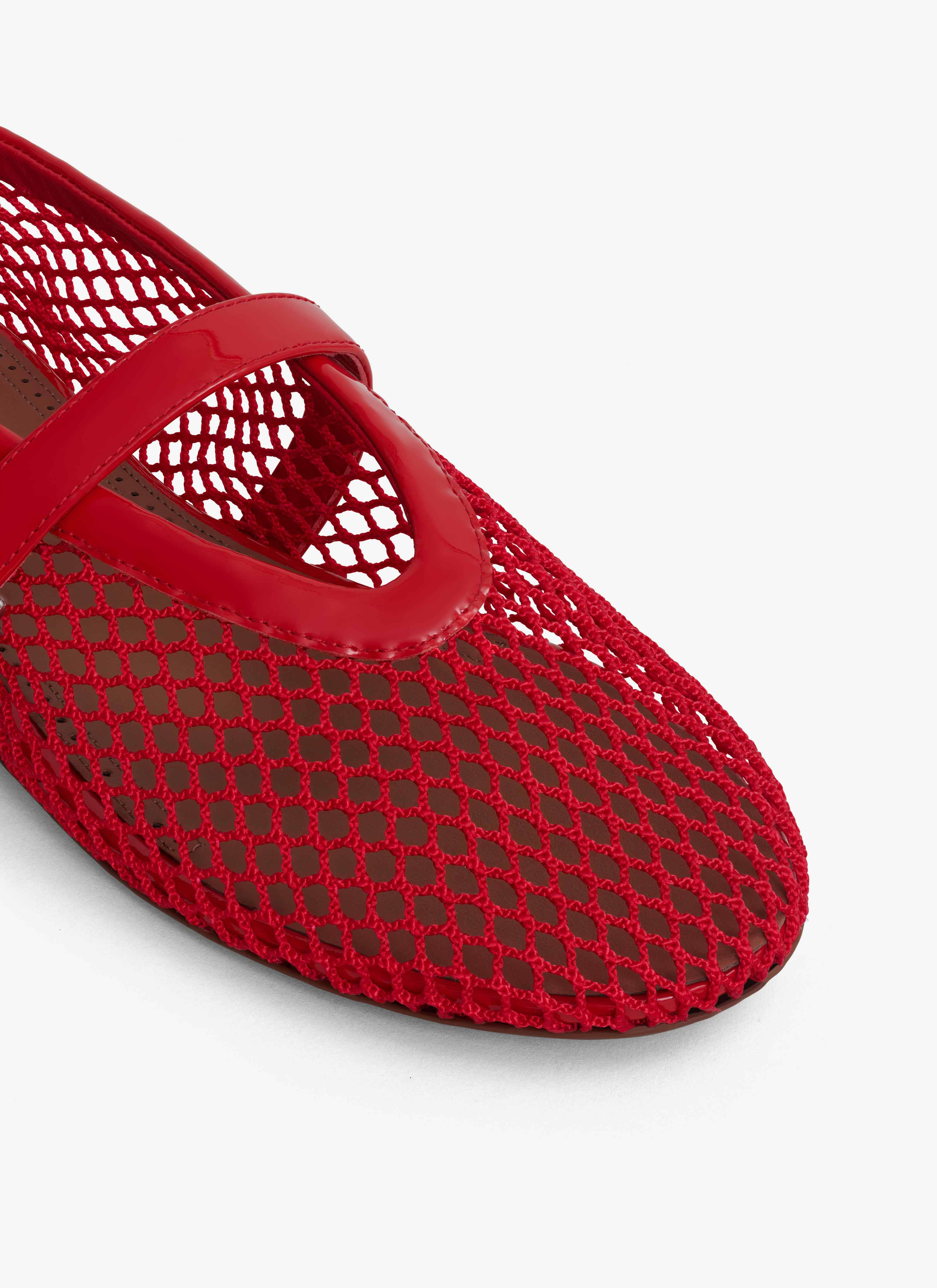 BALLET FLATS IN FISHNET - 4