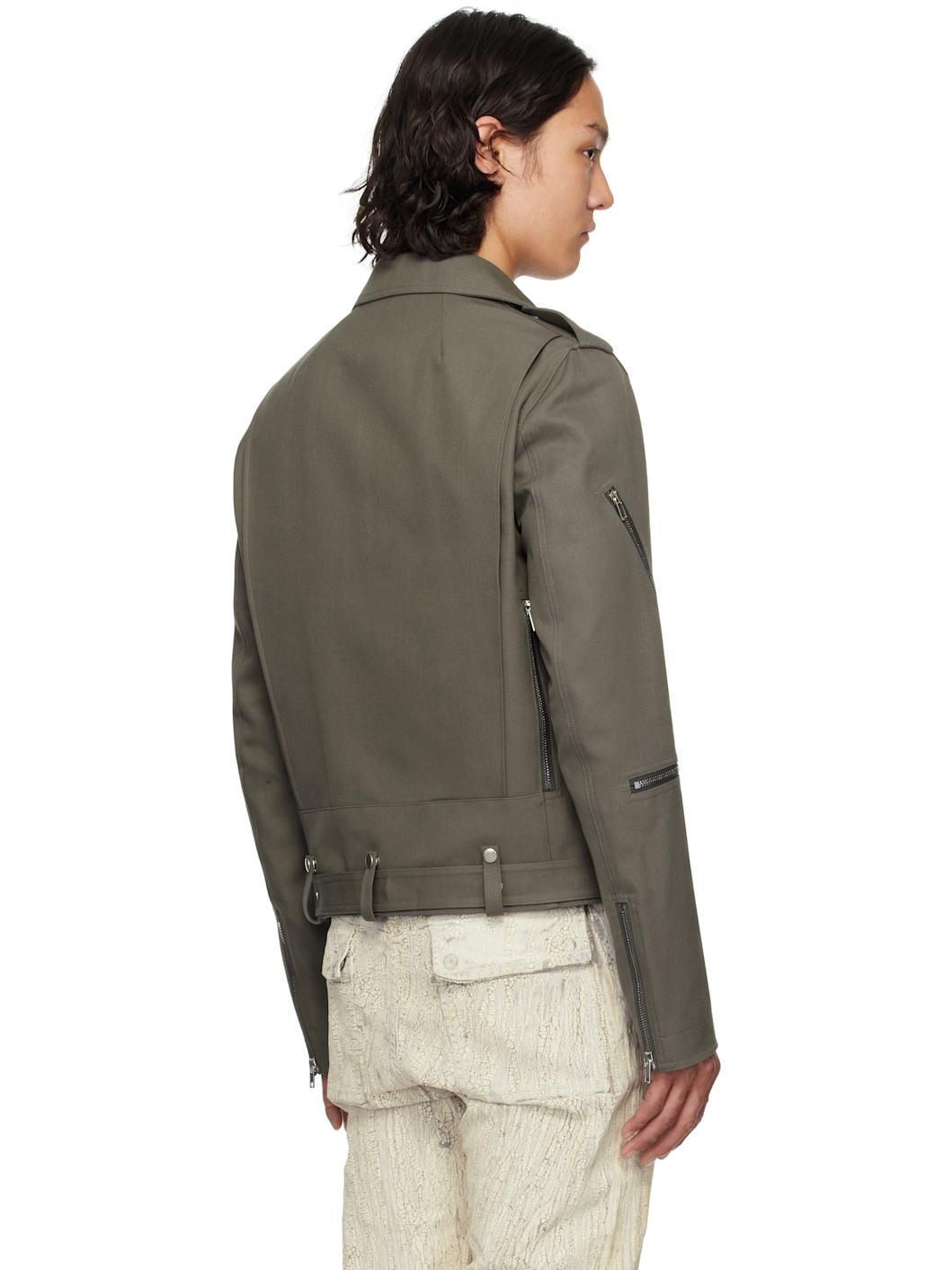 Gray Hollywood Bauhaus Stooges Jacket - 3