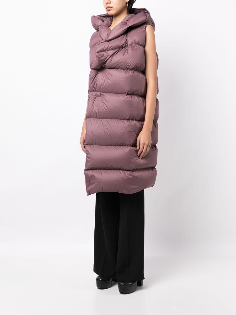 Luxor quilted hooded gilet - 3