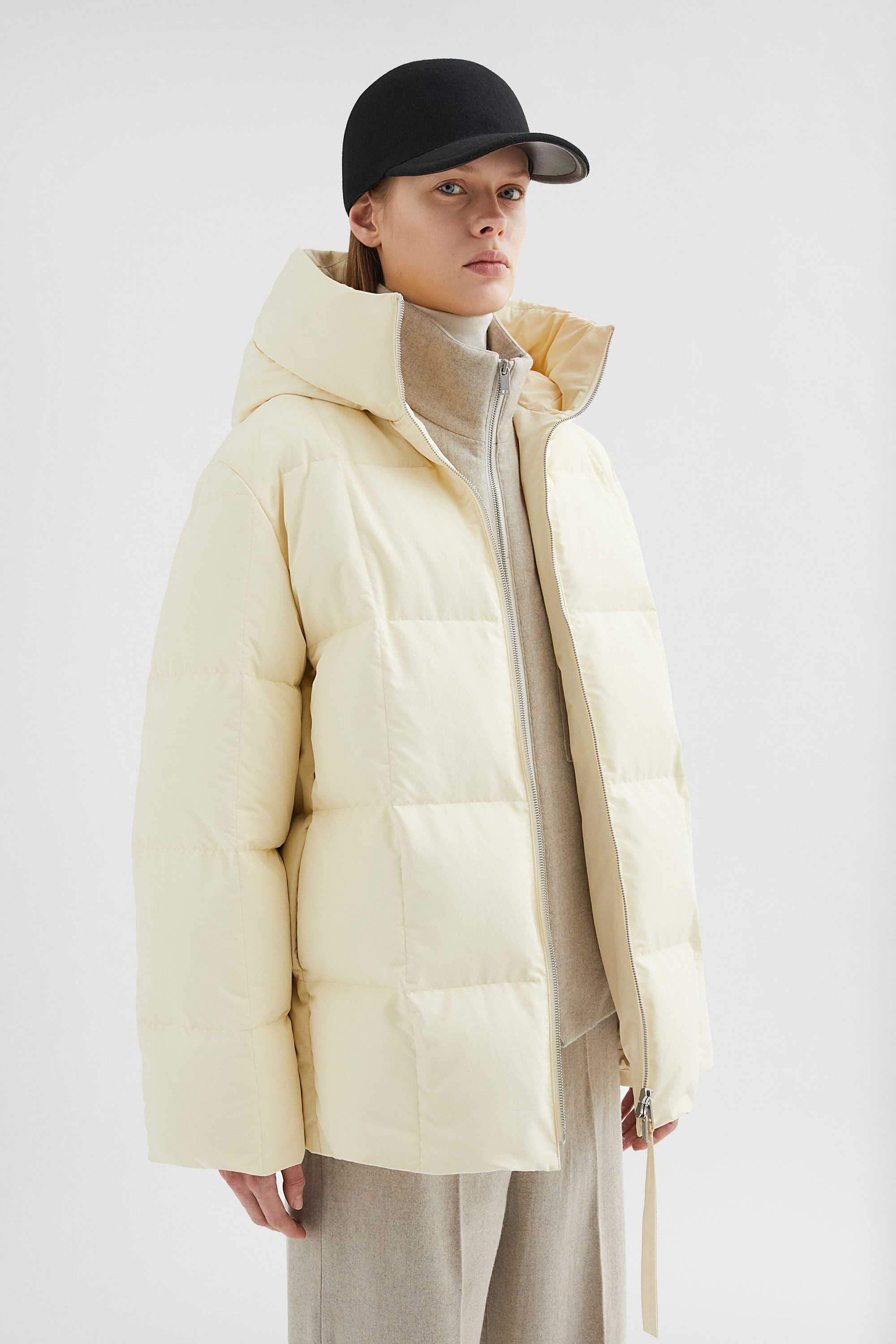 Quilted Down Jacket - 7