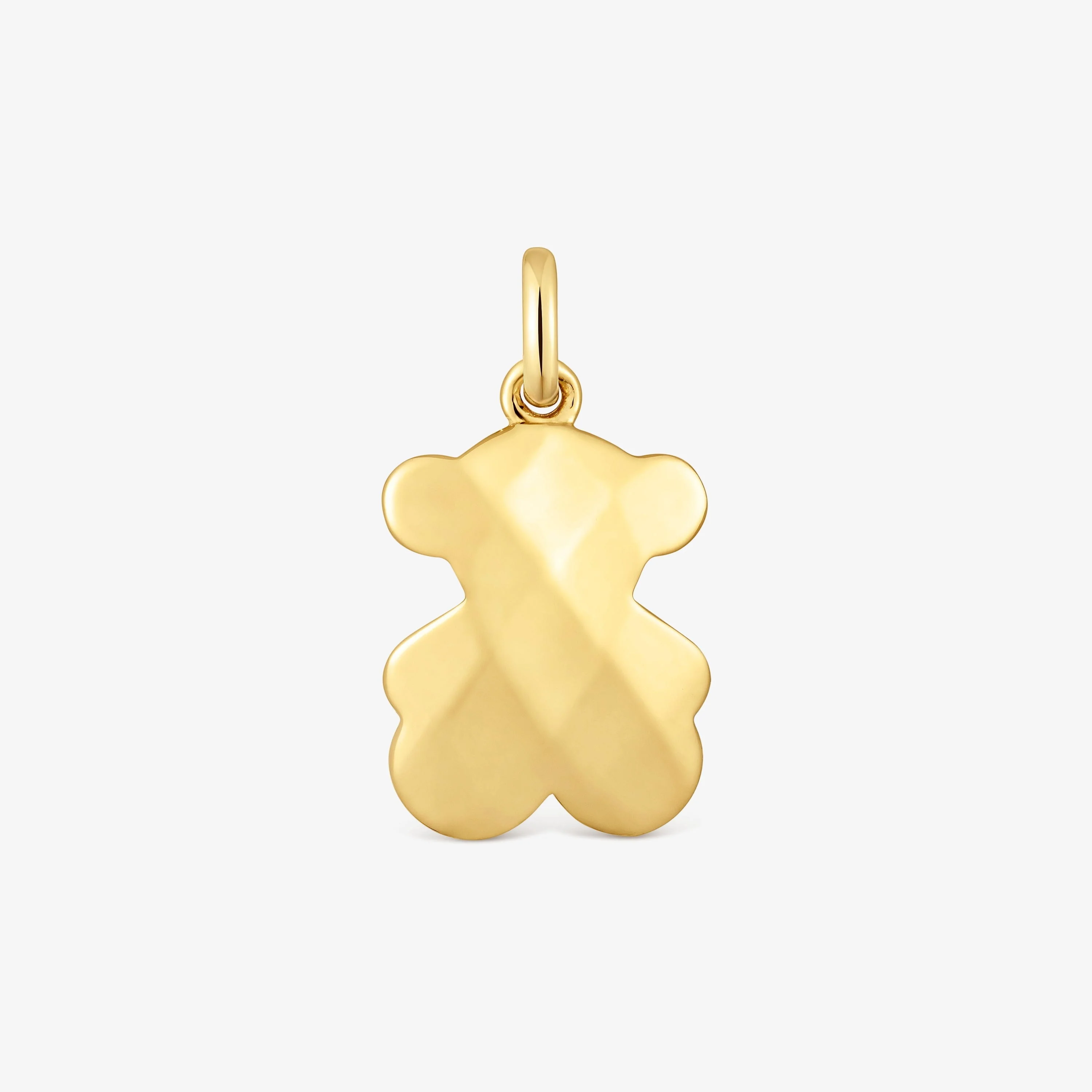 Bear Pendant with 18K gold vermeil Icon Metal - 1
