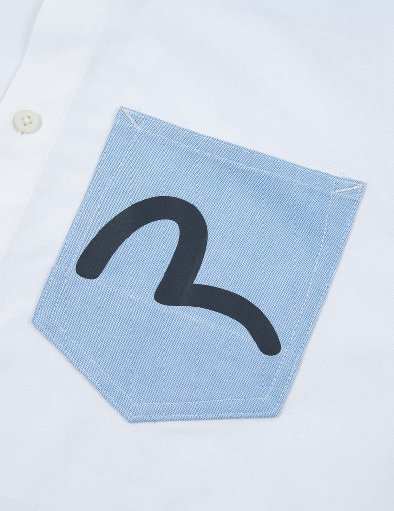HIDE-AND-SEEK GODHEAD PRINT OXFORD SHIRT 7
