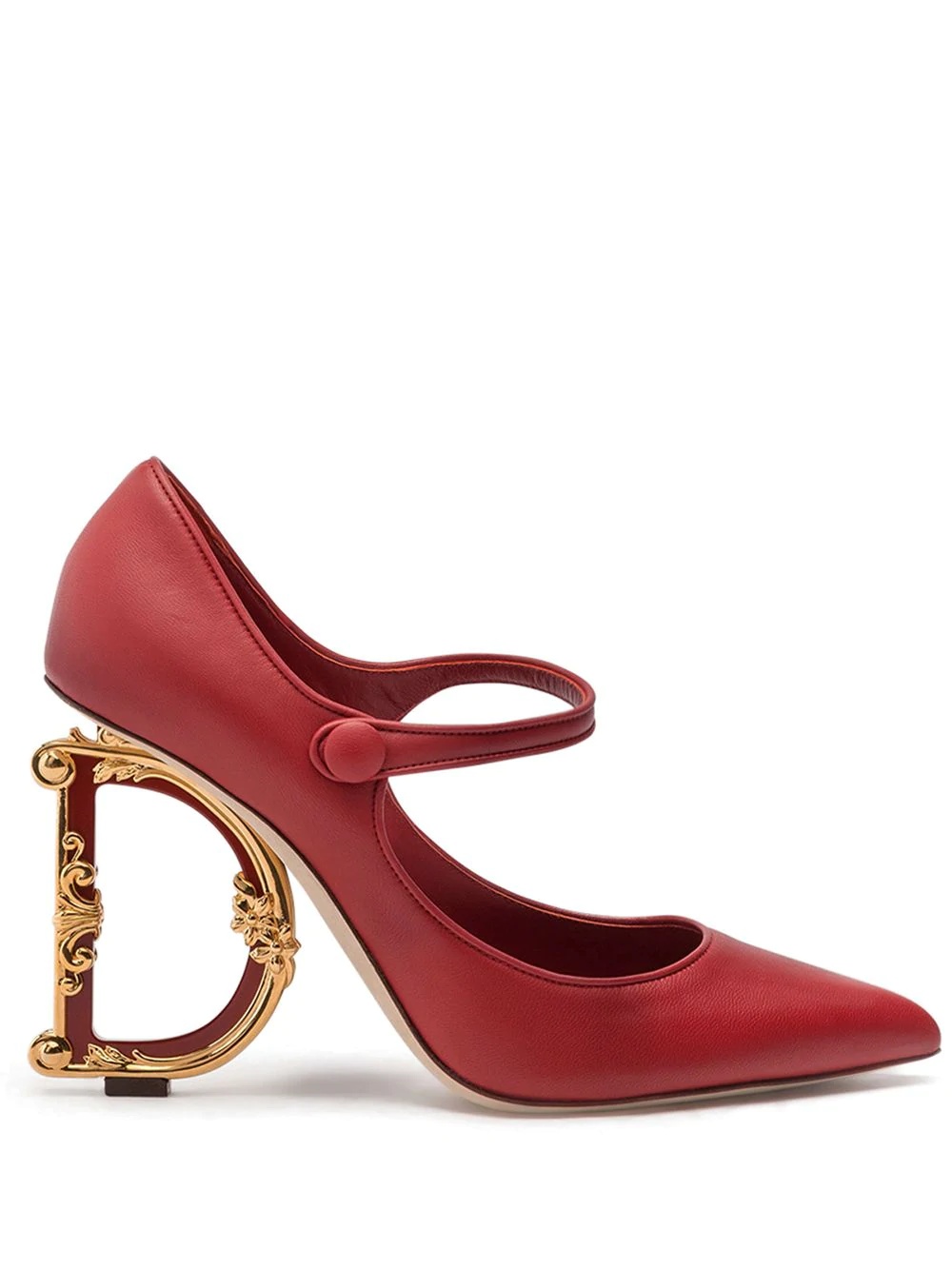 Mary Jane baroque heel pumps - 1