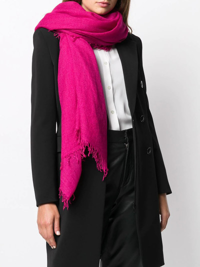 Faliero Sarti fringed-edge scarf outlook