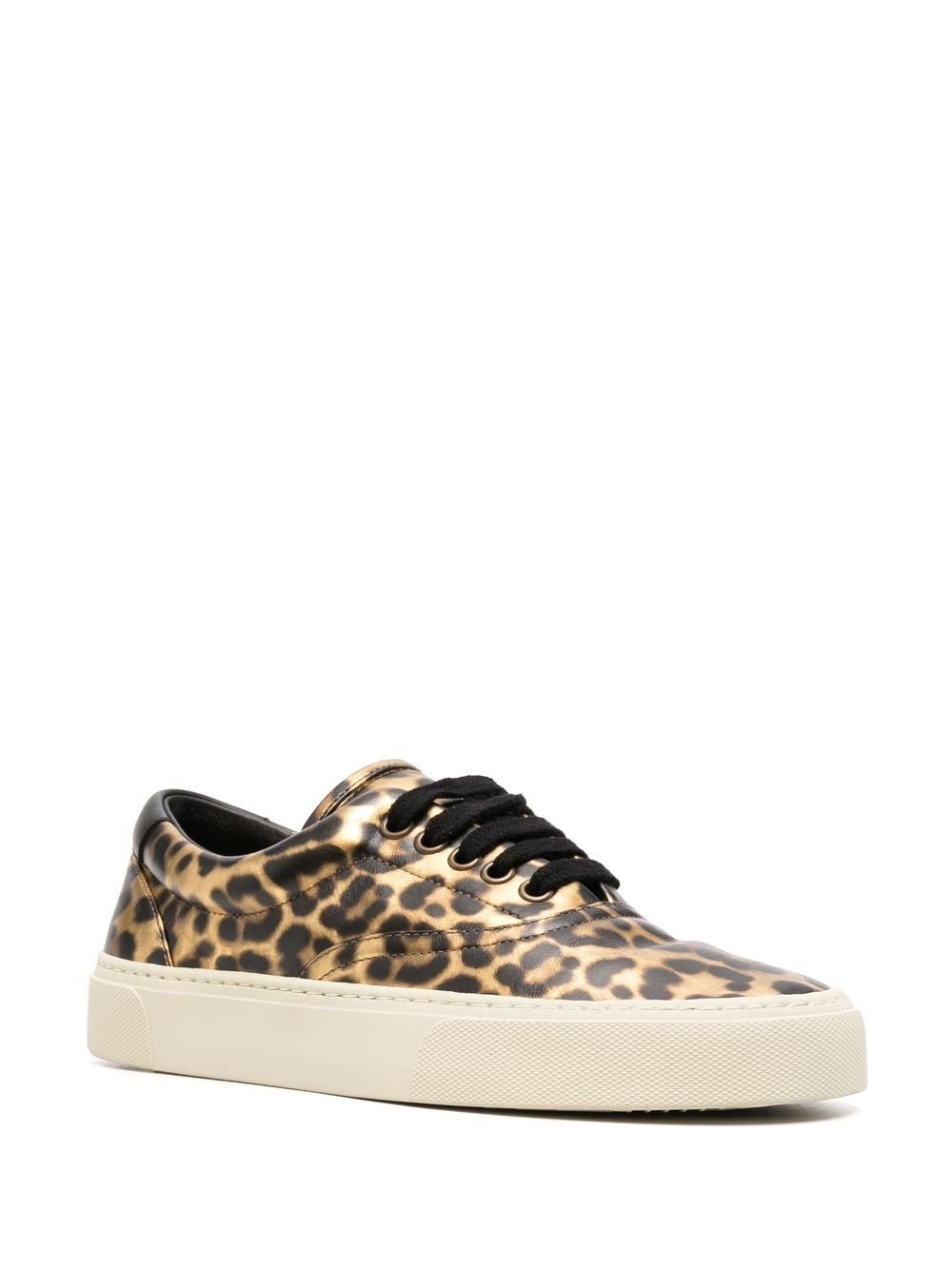 Venice leopard-print low-top sneakers - 4