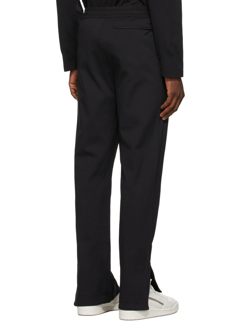 Black Straight Leg Track Pants 3