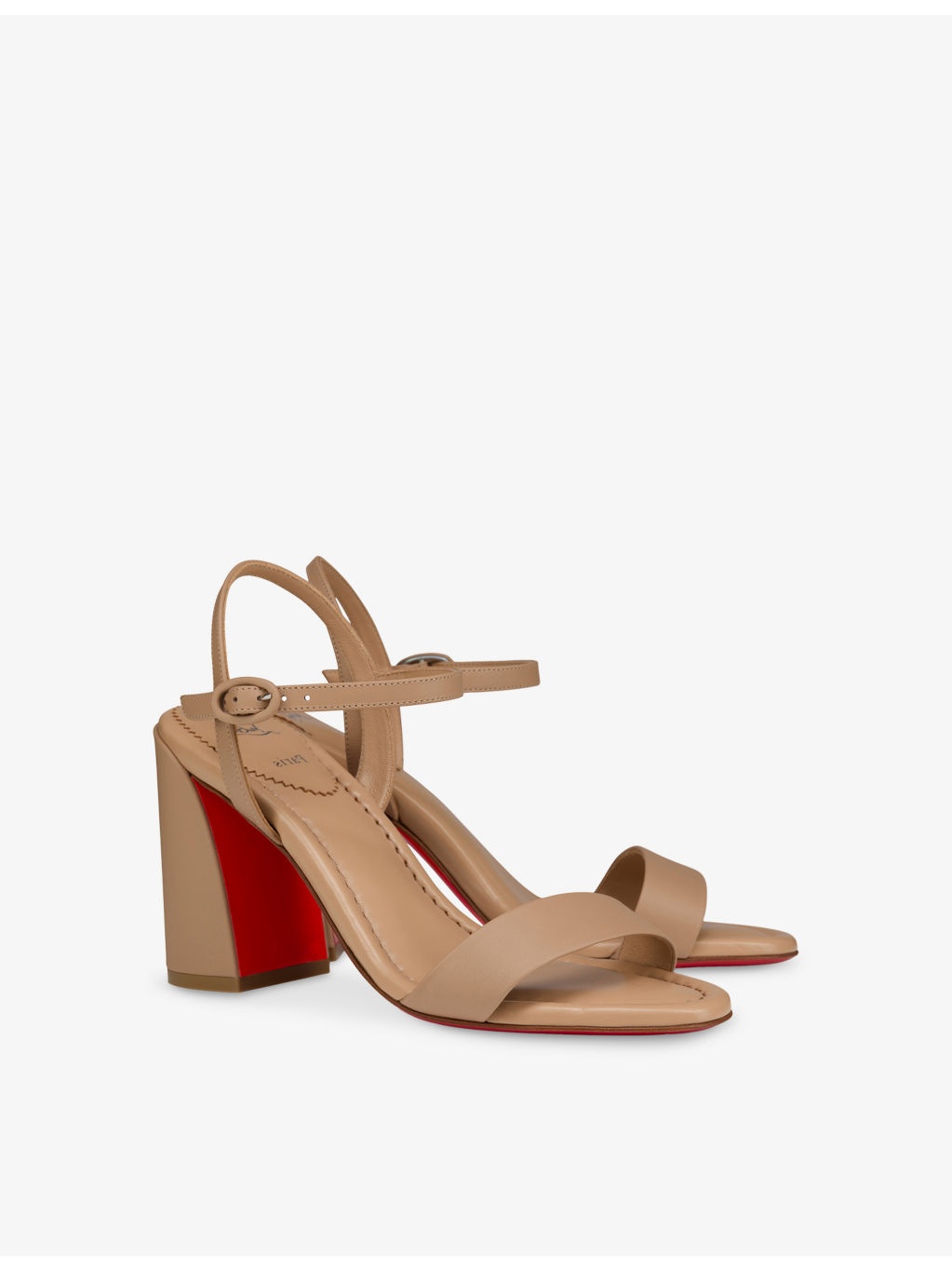 Miss Jane 85 Leather Heeled Sandals - 4