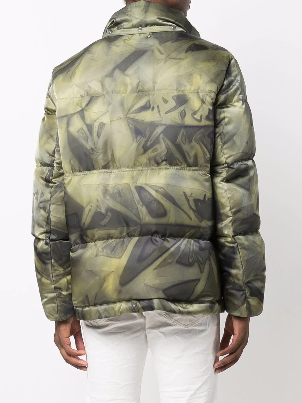 camouflage-print padded coat - 6