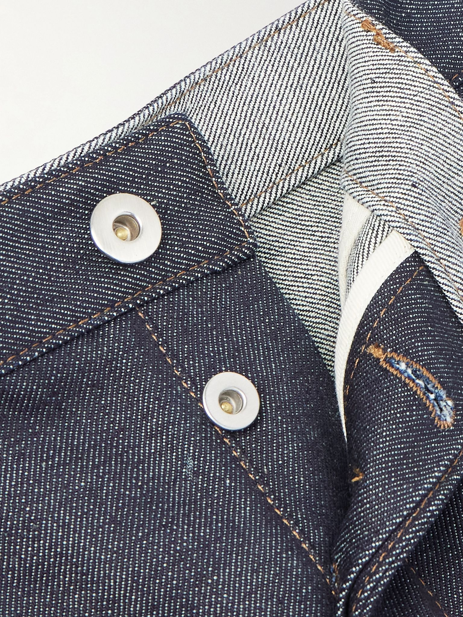 Straight-Leg Jeans Navy - 6