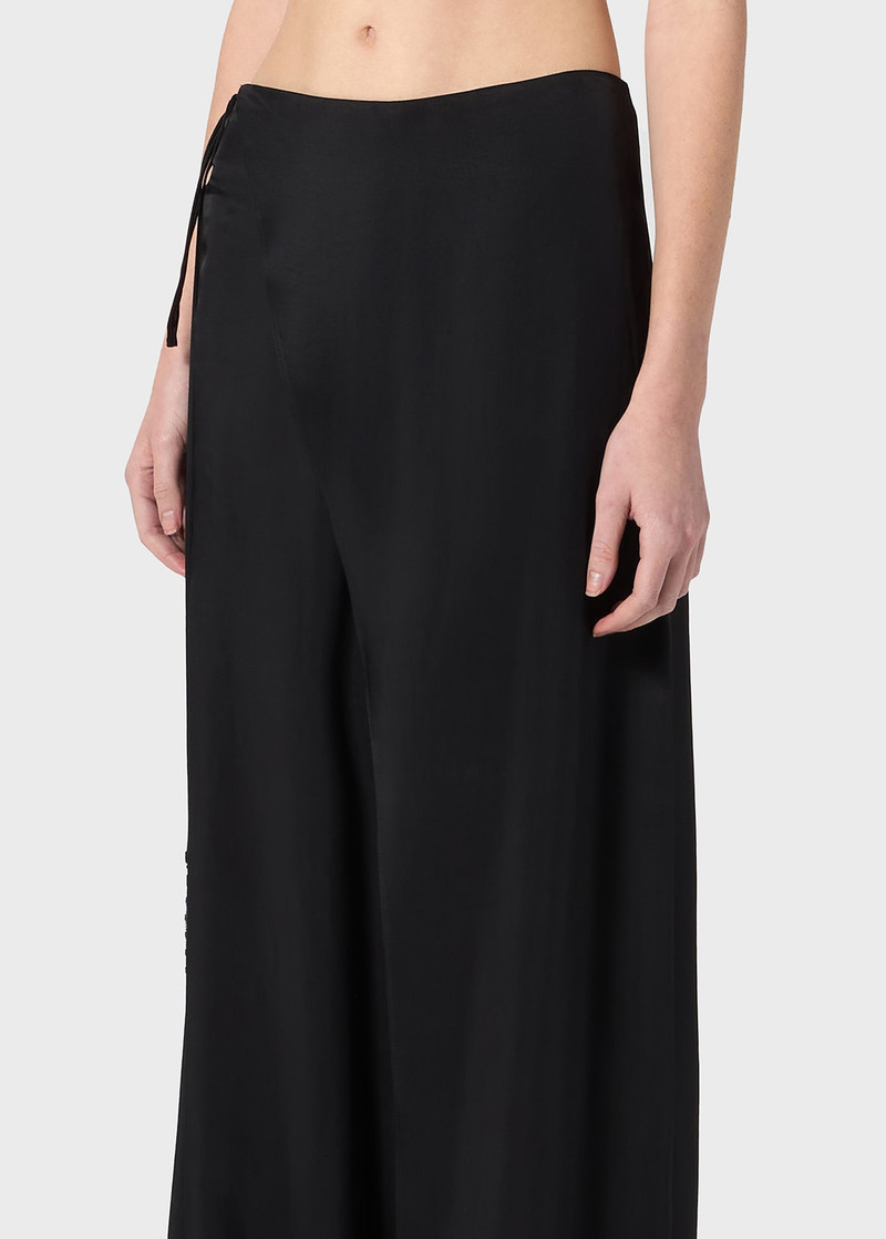 PAREO-STYLE PANTS IN TWILL 5