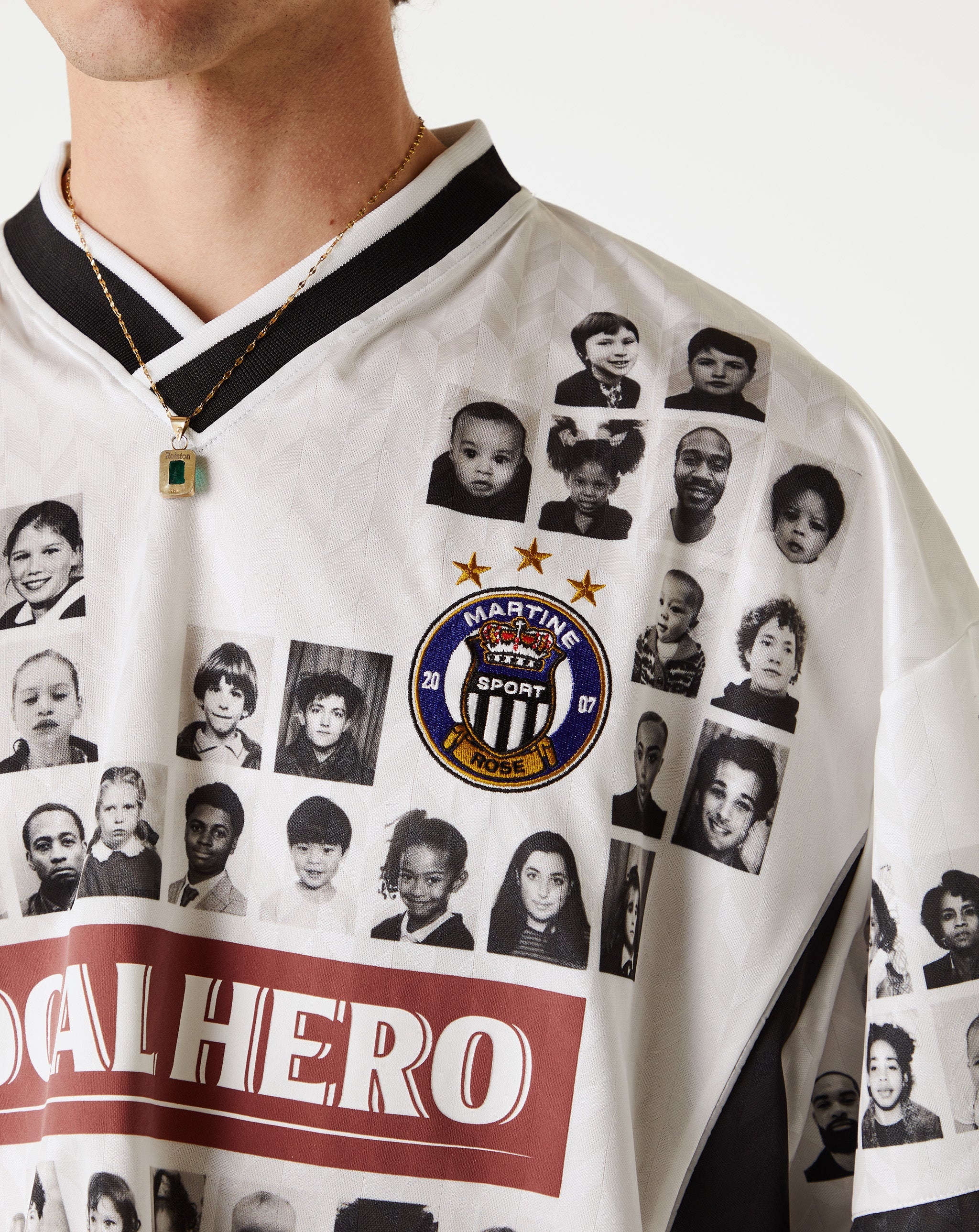Printed Football Top - 6