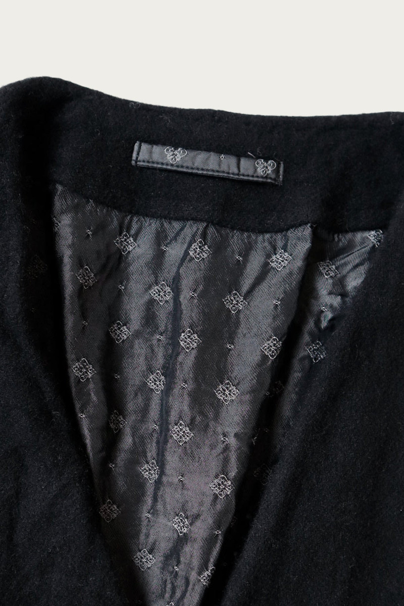 Kapital Fulling Wool CASA JKT - Black outlook