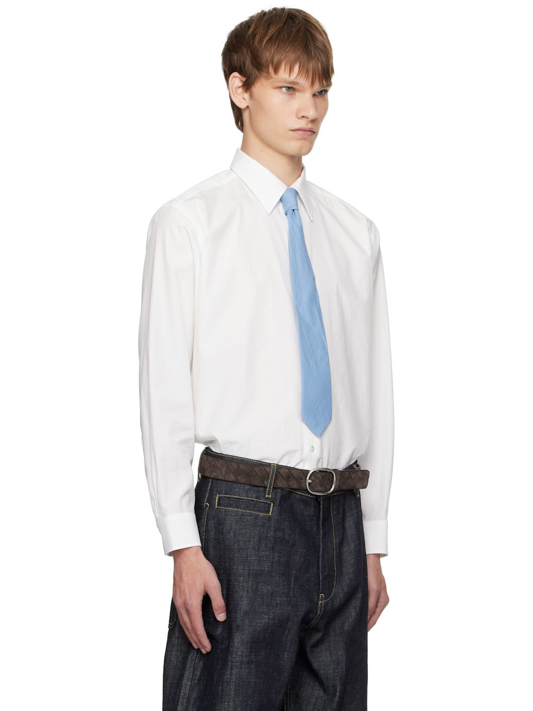 White Washed Finx Twill Shirt - 2