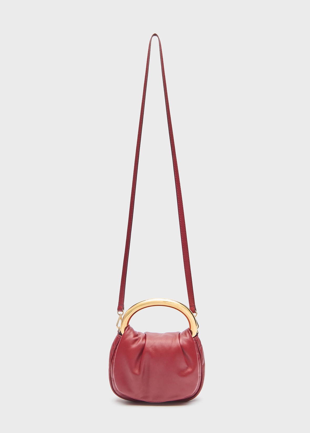 MINI RING BAG IN NAPA LEATHER - 1