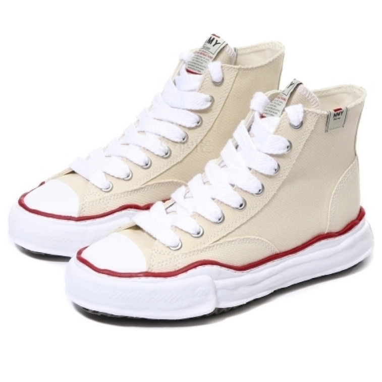Maison MIHARA YASUHIRO Peterson OG Sole Hi 'Natural' A04FW728-NATURAL - 2