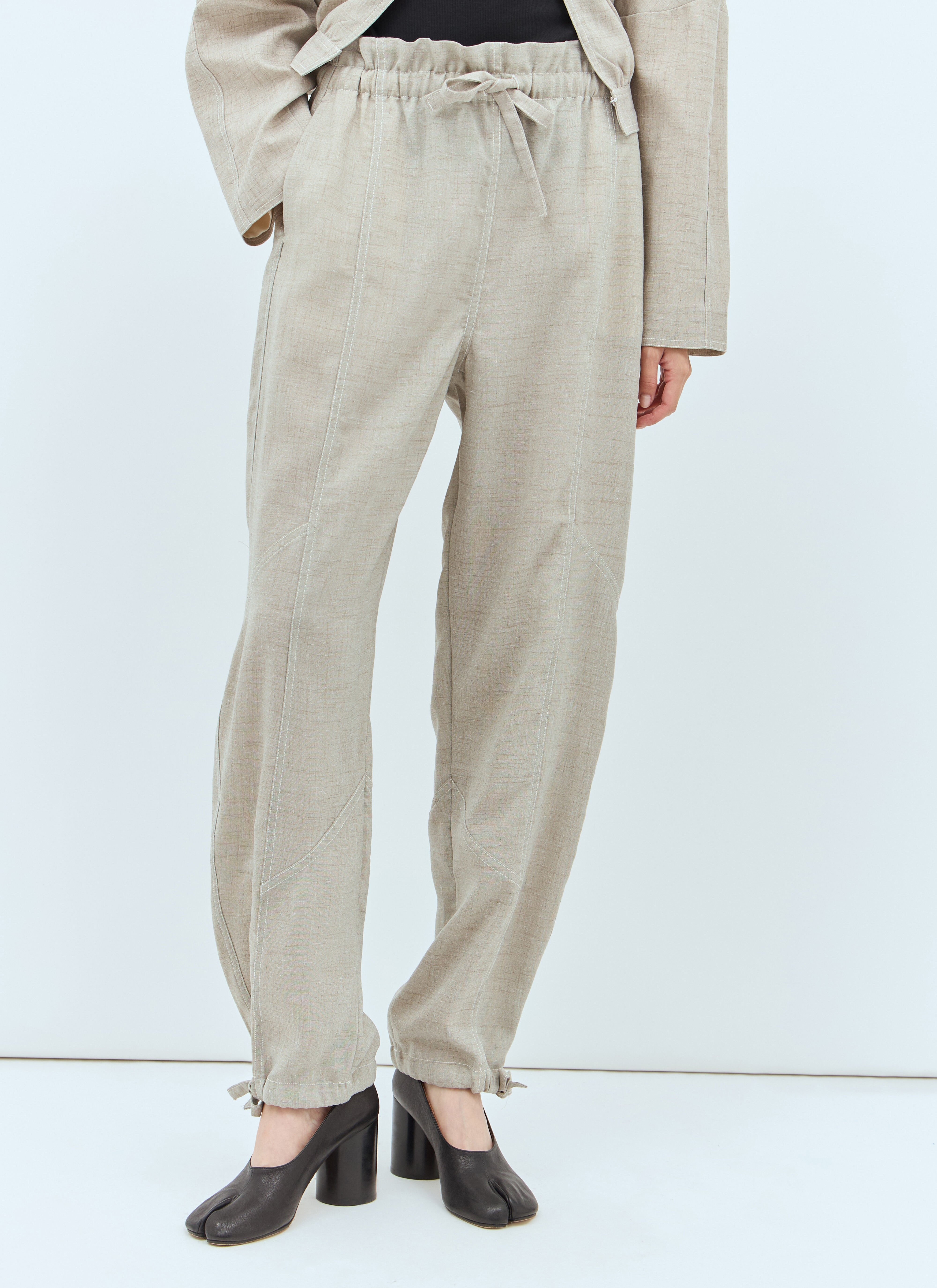 Melange Suiting Pants - 1