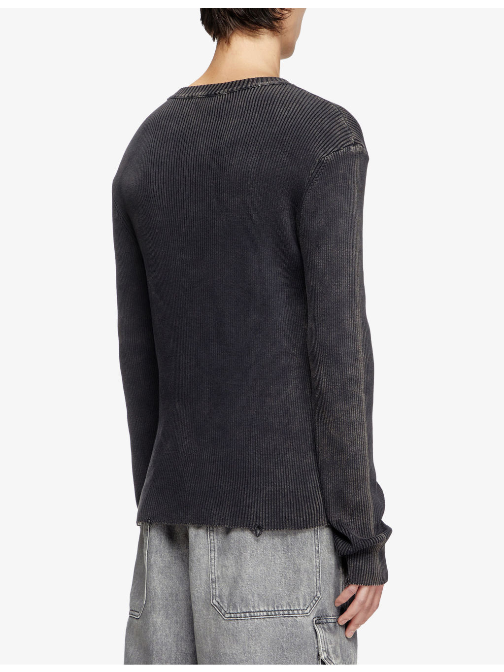 K-Darin-D Brand-Plaque Cotton Jumper - 4