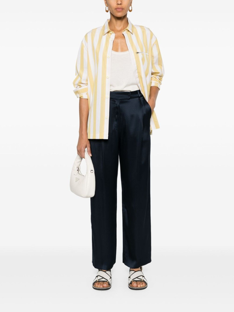 'S Max Mara Amleto satin straight trousers outlook