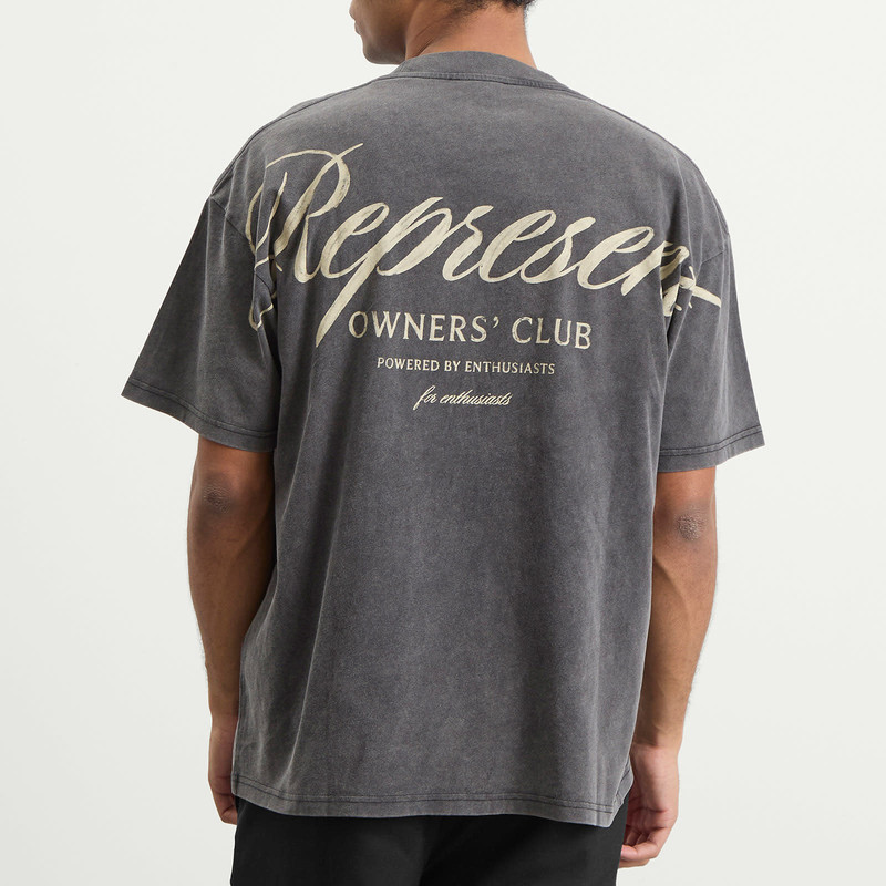 Represent Represent Owners Club Script T-Shirt 3