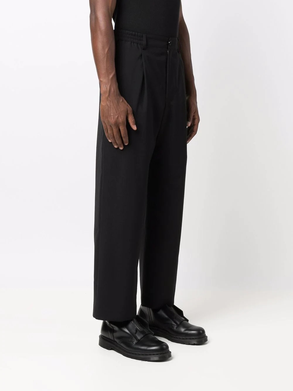 tailored wide-leg trousers - 3