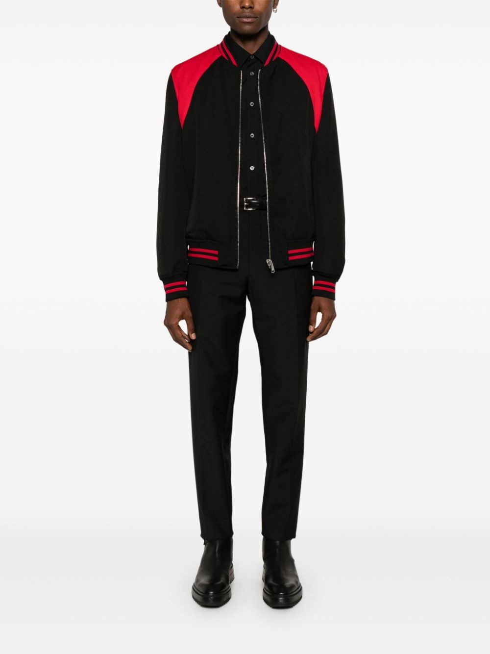 TWO-TONE REVERSIBLE BOMBER JACKET - 2