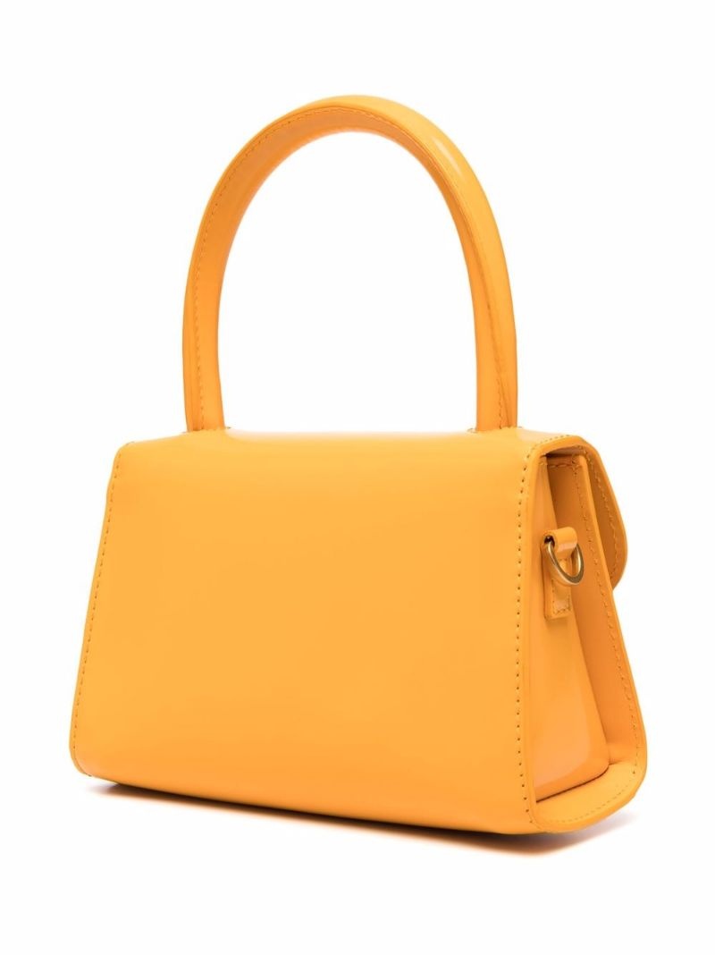 Mini calf leather tote bag - 7