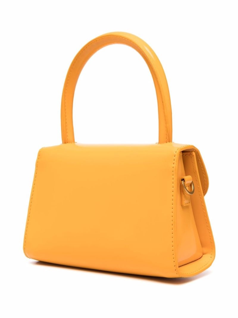 Mini calf leather tote bag - 4