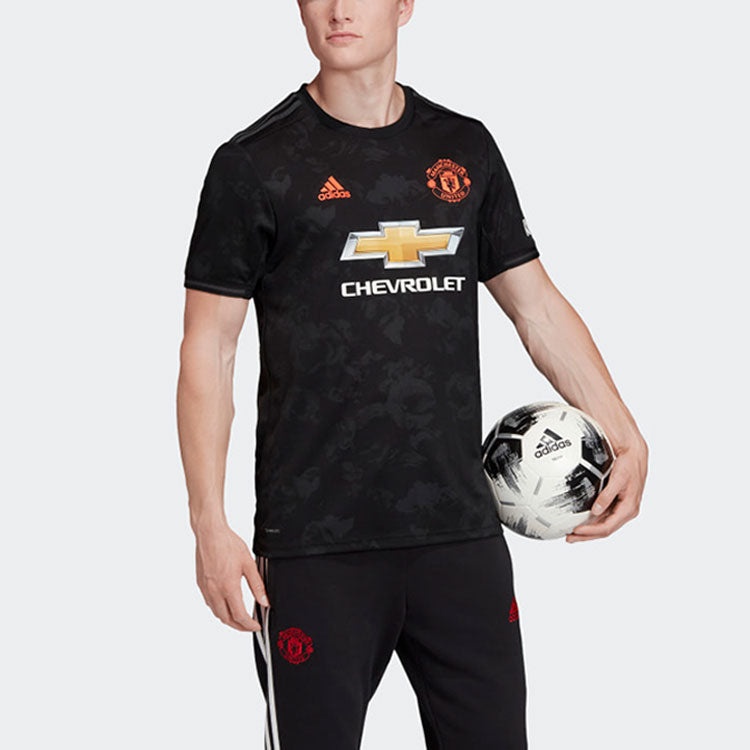 adidas Manchester United Third Jersey 'Black' ED7390 - 5