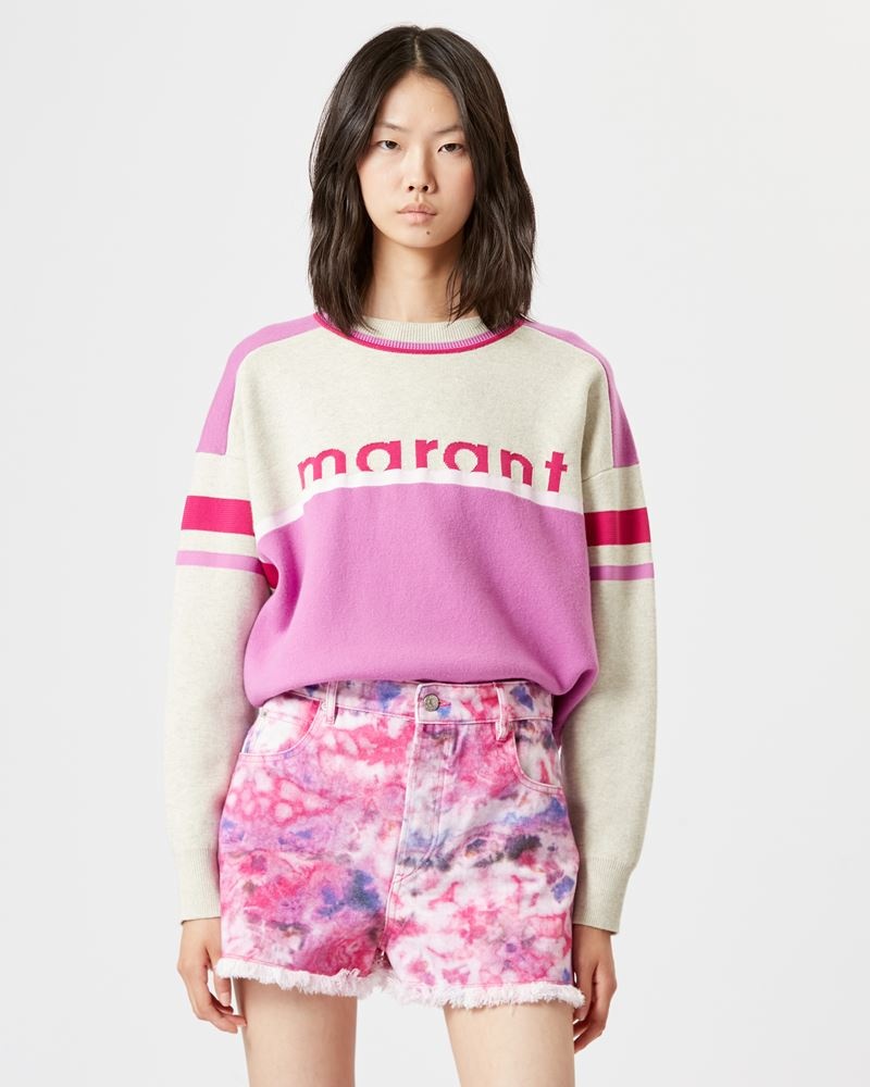 CARRY JACQUARD "MARANT" SWEATER - 4