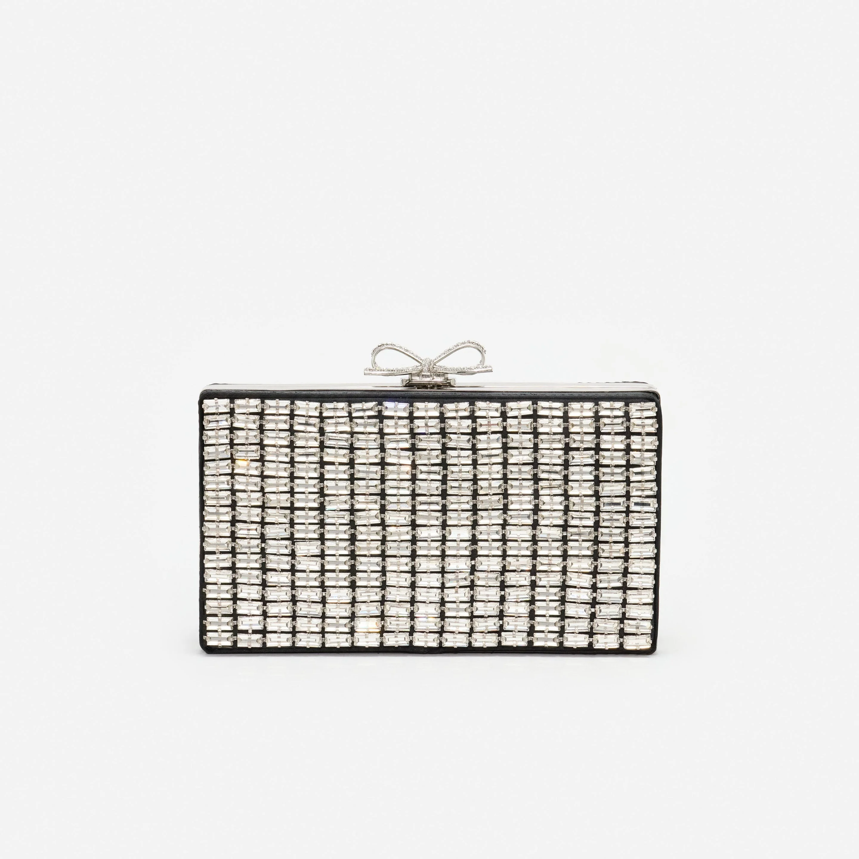 Silver Chainmail Clutch Bag - 1