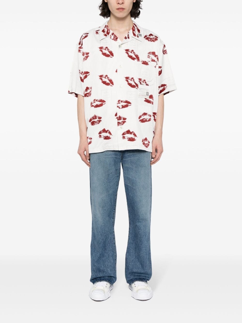 graphic-print shirt - 2