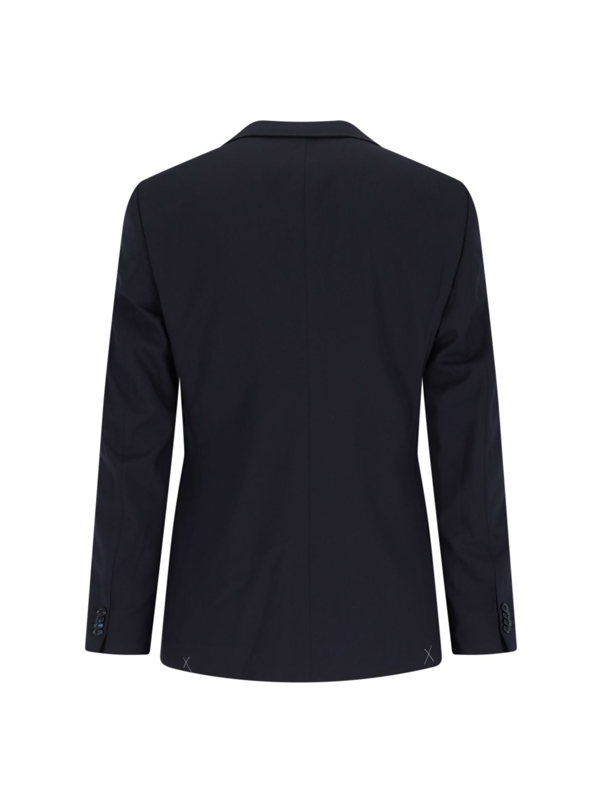 SINGLE-BREASTED VIRGIN WOOL SUIT - 5