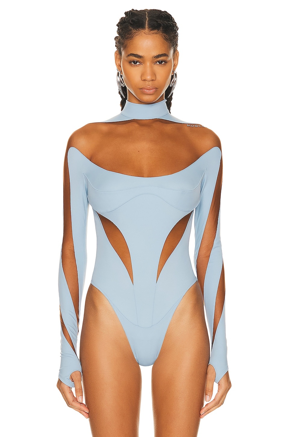 Illusion Cut Bodysuit - 2