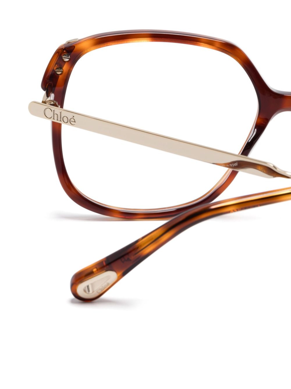 square-frame glasses - 3