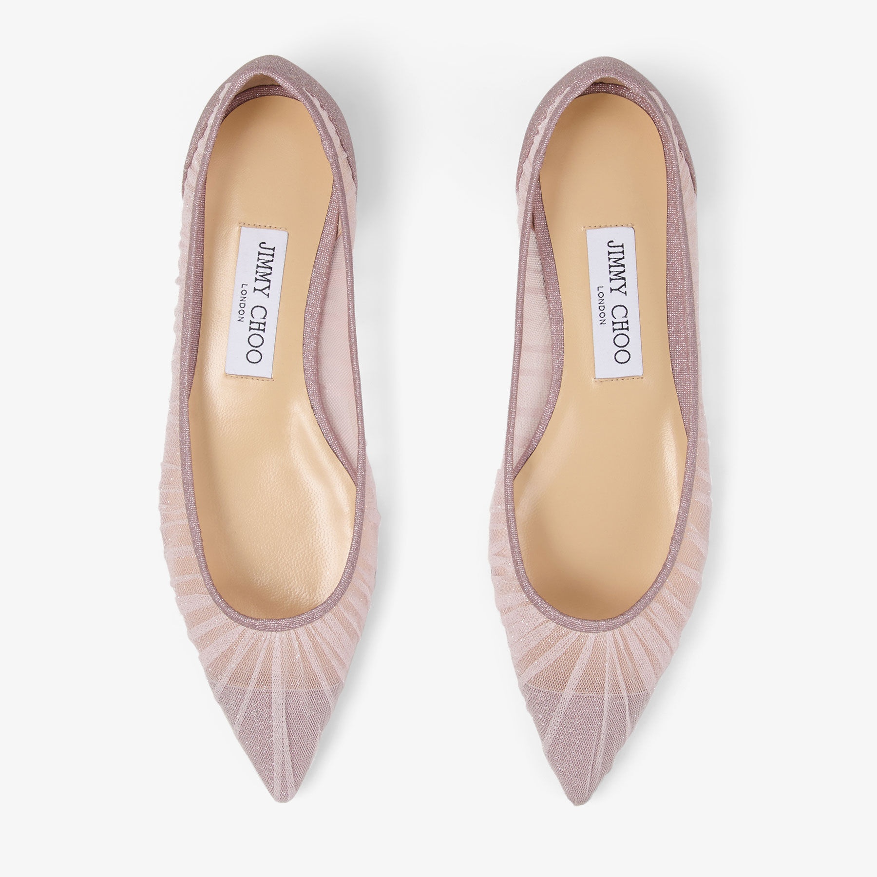 Love Flat
Rose Glitter & Tulle Flats - 5