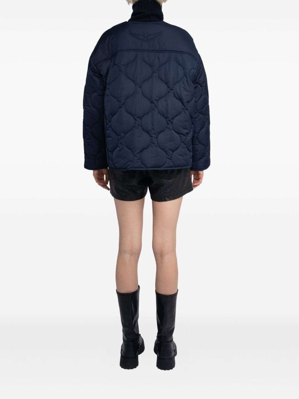 Bunji quilted button-fastening jacket - 3