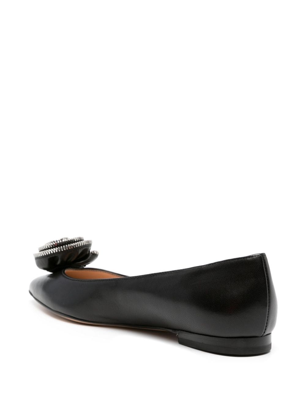 Karina 05 leather ballerina shoes - 3