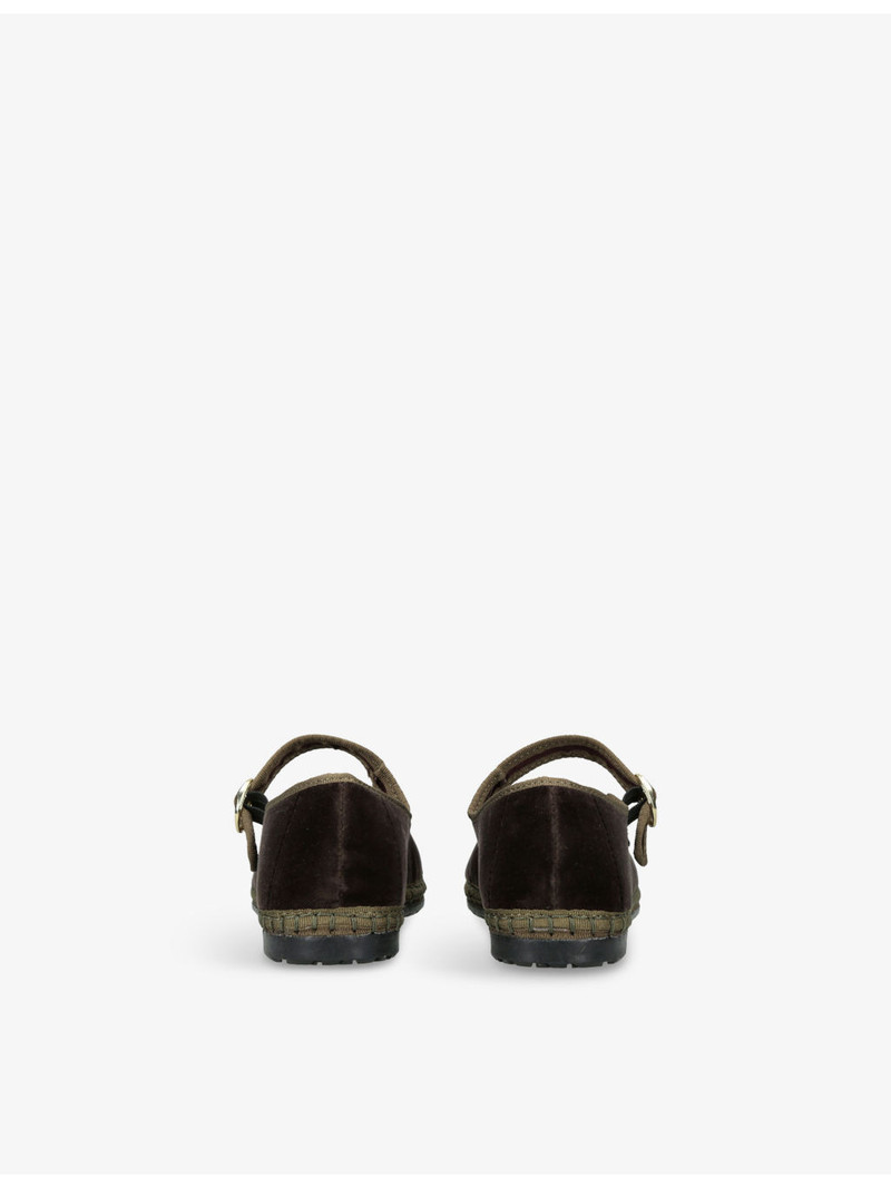 FLABELUS ULLA Velvet Ballet Flats outlook
