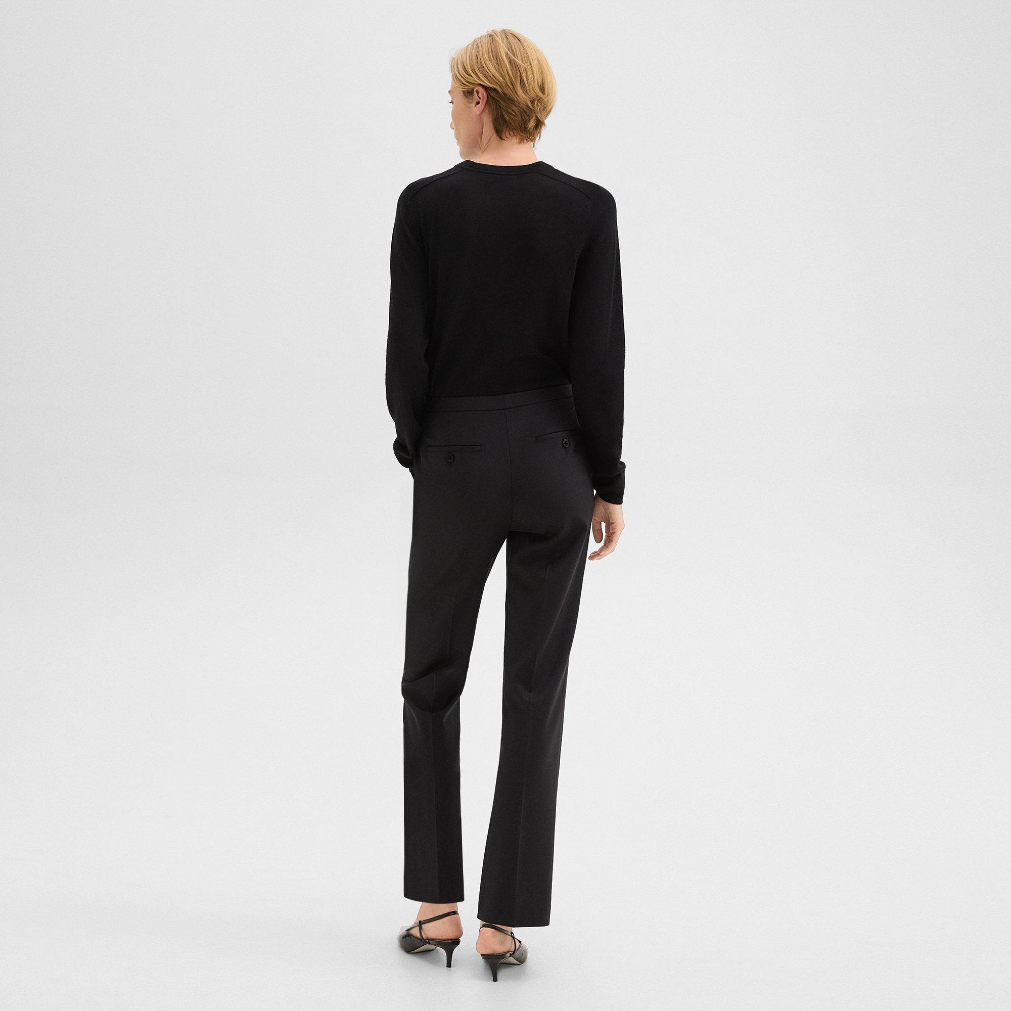 Relaxed Pant in Wool Gabardine - 4