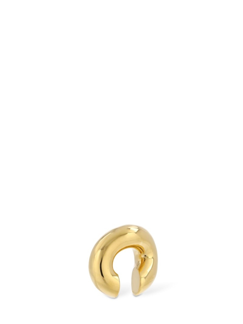 Loop brass ear cuff - 1