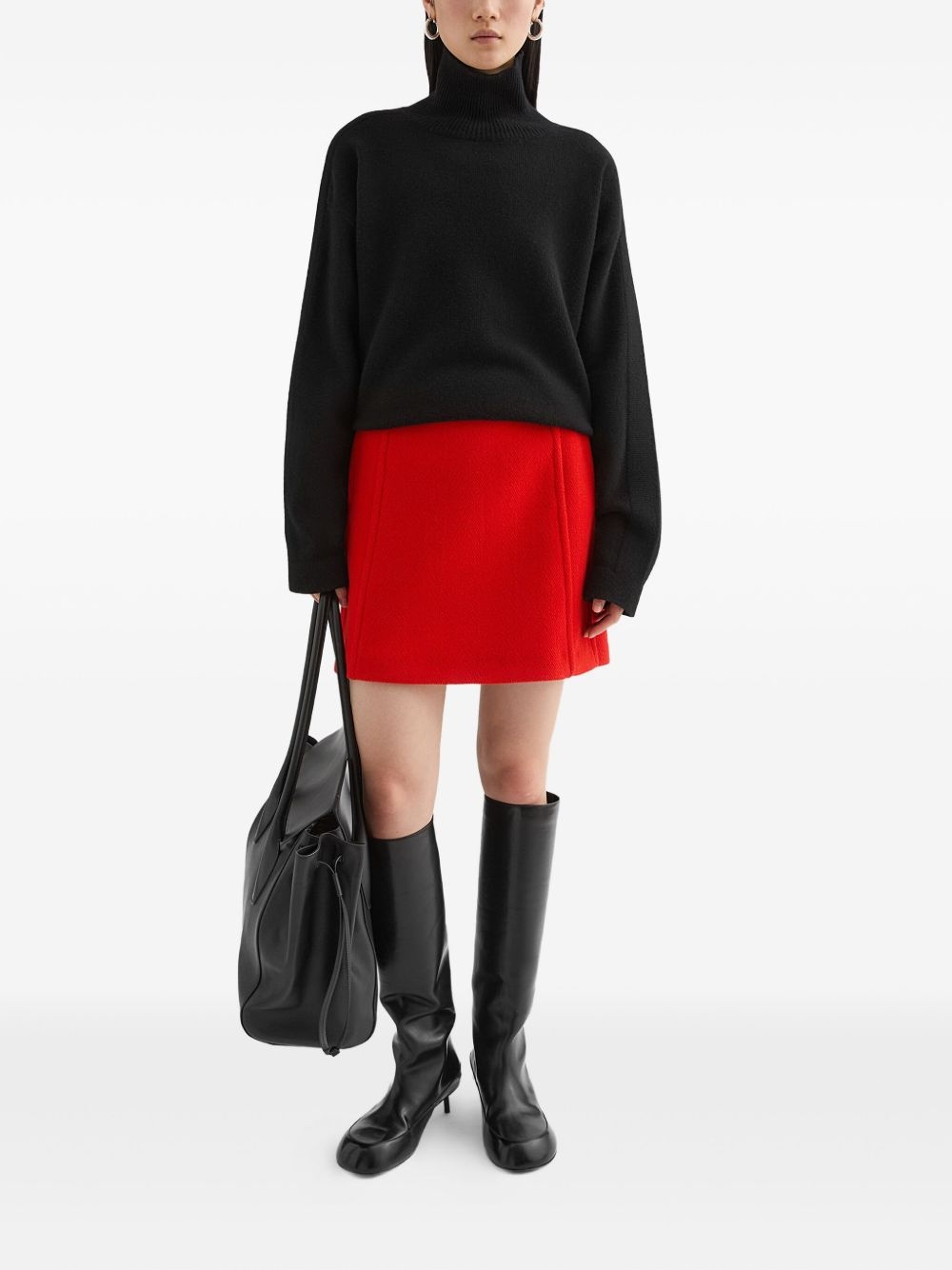 high-neck sweater - 2